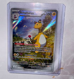 Pokemon TCG Chaos Rising Ampharos Illustration Rare Holo 090/086 Mint - Image 4