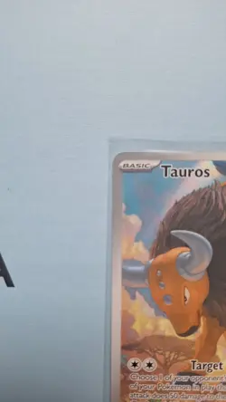 Pokemon TCG Tauros 096/086 Chaos Rising IR Ilustration Rare Card - NM - Image 3