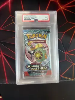 PSA Grade 9 Mint Pokemon Journey Together Booster Pack Hop's Zacian - Image 1