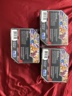 Pokemon Slashing Legends Tin Zacian Ex & Koraidon 3 Tins Available - Image 2