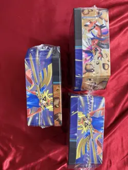 Pokemon Slashing Legends Tin Zacian Ex & Koraidon 3 Tins Available - Image 3