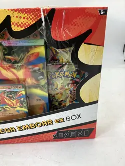 Pokemon TCG Mega Evolution Ascended Heroes Mega Emboar EX Box Set - Image 4