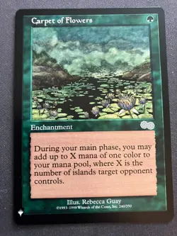 MTG Carpet of Flowers {The List Reprints} - NM - Image 1