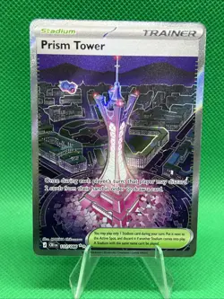 Prism Tower 111/086 Chaos Rising - Full Art - Pokemon TCG NM - Image 1