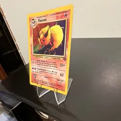 Pokemon TCG Flareon 3/64 Jungle Unlimited Holo Rare 1999 English 70 HP - Image 3