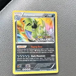 Pokemon TCG Tyranitar XY130 XY Holo Prerelease Promo Stage 2 160 HP ENG - Image 1
