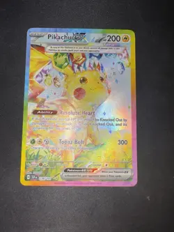 Pokemon Pikachu ex 132/106 SV8 Super Electric Breaker SAR Holo JP PSA 10 - Image 1