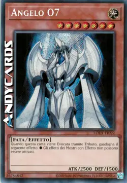 ANGELO O7 • (Angel O7) • Segreta • LODT IT092 • Unl 2024 • Yugioh! • ANDYCARDS - Image 1