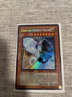 Light and Darkness Dragon - YG01-EN001 - Limited Edition - Secret Rare - VLP - Image 2