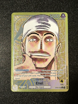 NM ⭐ ENEL #98 (OP05-098) LEADER ALT ART – AWAKENING OF THE NEW ERA – ONE PIECE - Image 1