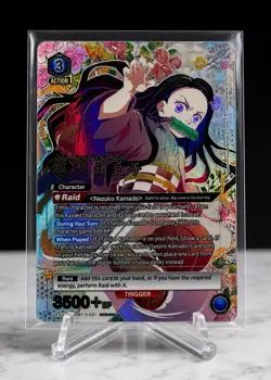 Nezuko Kamado / Union Arena / KMY-3-021 / 3 Star / Holo Alt Art /Demon Slayer - Image 1