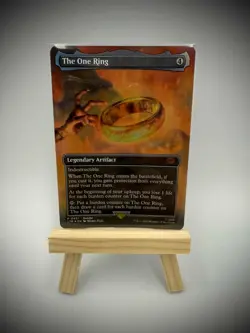 MTG Magic the Gathering FOIL The One Ring Borderless LTR! - Image 2