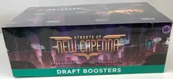 Magic the Gathering MTG Streets Of New Capenna Draft Booster Box Factory Sealed - Image 1