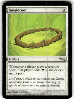 Tangleroot Mirrodin Regular MTG MP - Image 1
