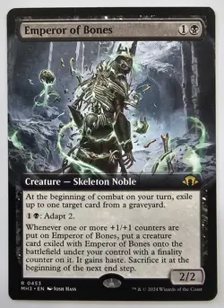 Emperor of Bones Extended Art #453 Modern Horizons 3 - Image 1