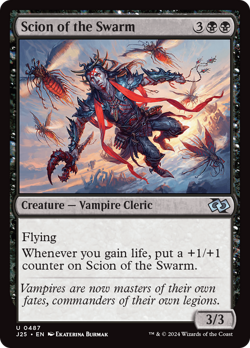 Scion of the Swarm #487 | Near Mint | Foundations Jumpstart Magic MTG - Image 1