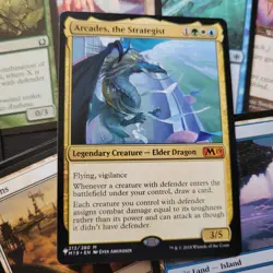 Magic Commander Deck MTG 100 - ***WALLS*** Arcades, the Strategist Mythic Rare - Image 1