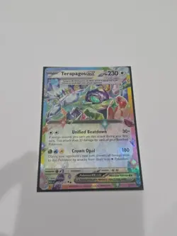 Terapagos ex 179/217- Pokemon TCG: Ascended Heroes - Double Rare ex Holo NM - Image 1