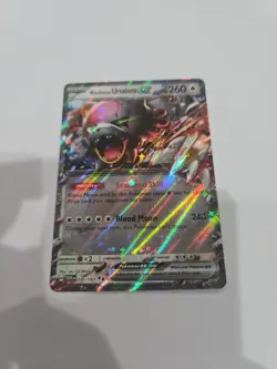 Bloodmoon Ursaluna EX 141/167 Double Rare Pokemon Twilight Masquerade - Image 1