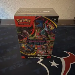 Pokemon TCG Mega Evolution Phantasmal Flames Booster Bundles New Sealed 6 Packs - Image 1