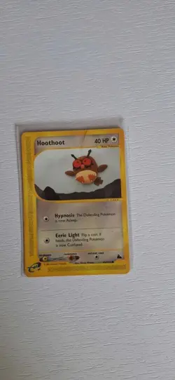 Pokemon Hoothoot Skyridge 65/144 Nintendo 2003, Rare E-Reader WOTC, - LP - Image 4
