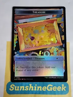 Treasure Token (1432) (Rainbow Foil) Secret Lair Drop Foil - Image 1