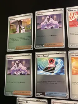 Pokemon Perfect Order 8x Trainer / Supporter Reverse Holographic Lot TCG Nm Mint - Image 2