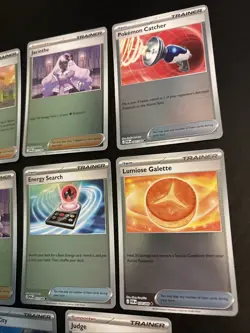 Pokemon Perfect Order 8x Trainer / Supporter Reverse Holographic Lot TCG Nm Mint - Image 3