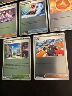 Pokemon Perfect Order 8x Trainer / Supporter Reverse Holographic Lot TCG Nm Mint - Image 4