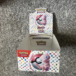 EMPTY Pokemon 151 Booster Bundle Display Scarlet and Violet Pokemon BOX ONLY - Image 2