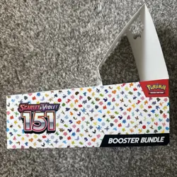 EMPTY Pokemon 151 Booster Bundle Display Scarlet and Violet Pokemon BOX ONLY - Image 3