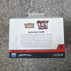 EMPTY Pokemon 151 Booster Bundle Display Scarlet and Violet Pokemon BOX ONLY - Image 4