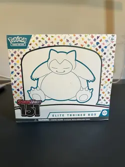 Pokemon TCG Scarlet & Violet 3.5 151 Elite Trainer Box Sealed SMALL TEAR 820650853159 - Image 1
