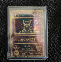 Pokemon TCG Ancient Mew Holographic 1999/2000 Pokemon Movie Promo - Image 1