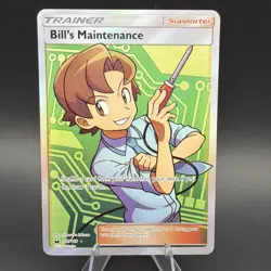 Bill's Maintenance (Full Art) 162/168 Sm-Celestial Storm Holo Pokemon TCG - Image 1