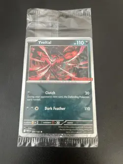 Yveltal 088/132 Galaxy GameStop Promo Stamped - Pokemon Mega Evolution - Image 1