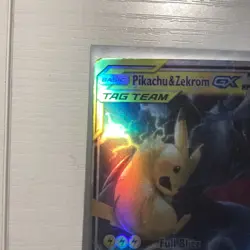 Pokemon Company Pikachu & Zekrom GX 33/181 Sm-Team Up TAG TEAM Holo UR 240HP ENG - Image 5