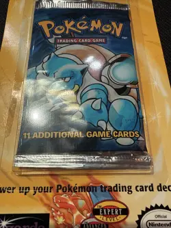 Sealed 1999 Pokemon Base Set Blastoise Blister Pack– Factory Sealed–HEAVY - Image 2