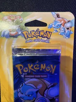 Sealed 1999 Pokemon Base Set Blastoise Blister Pack– Factory Sealed–HEAVY - Image 3