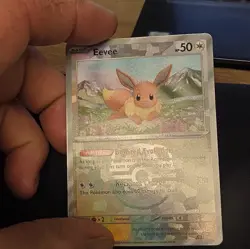 Pokemon Eevee Master Ball Pattern Holo 074/131 Sv Prismatic Evolutions 50 HP - Image 2