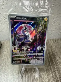 Miraidon 013 Scarlet Violet Black Star Promo Pokemon Center Stamp Sealed ETB - Image 1