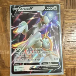 Pokemon TCG Arceus V 122/172 Brilliant Stars Ultra Rare Holo HP 220 English - Image 1