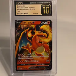 CGC Pristine 10 Charizard V 013/172 S12a VSTAR Universe 2022 Japanese Holo - Image 1