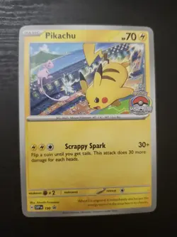 Pokemon TCG Pikachu World Championship Promo 2024 SVP190 - Image 1