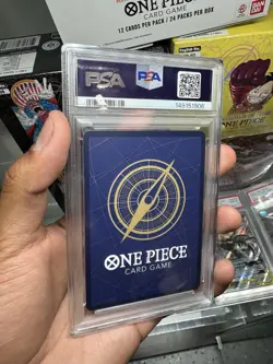 Bandai One Piece Monkey D. Luffy OP07-109 Two Legends Treasure Rare Foil PSA 10 - Image 4