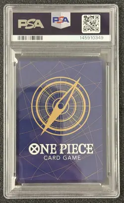 The Azure Sea's Seven #OP14-119 Dracule Mihawk (Manga) PSA 10 - Image 2