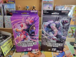 one piece starter deck st18 luffy & st19 smoker - Image 1