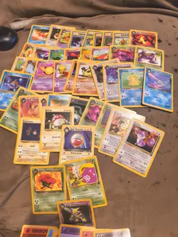 Pokemon TCG 2000 Team Rocket 49 Card TEAM ROCKET Collector set NM - Image 1