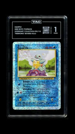 Squirtle Legendary Collection Reverse Holo Card 95/110 - Image 1