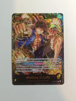 🧭One Piece Monkey D. Luffy ST13-003 Premium Card Collection Leader Let's Go🏴‍☠ - Image 1